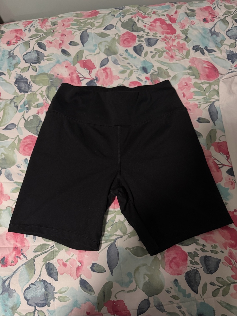 Jockey Black High-Waist Bike Shorts